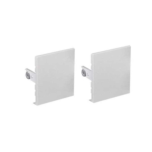 LTS Licht&Leuchten - Mechanisches Zubehör/Ersatzteile für Leuchten Enddeckel LK-Z 070.001 ws VE2 weiß (2Stück)