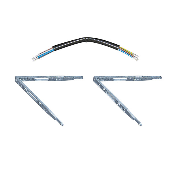 LTS Licht&Leuchten - Mechanisches Zubehör/Ersatzteile für Leuchten Verbinder-Set LK-Z 070.102.90 Winkel