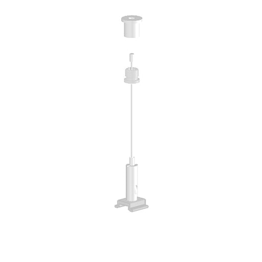 LTS Licht&Leuchten - Mechanisches Zubehör/Ersatzteile für Leuchten Drahtseilabhängung LK-Z 070.104.03 3m