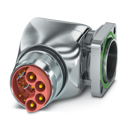 Phoenix Contact - Rundsteckverbinder, feldkonfektionierbar (Industriesteckverbinder) Gerätesteckverbinder SH-8EPD68AAD00S Vorderwand