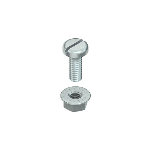 Niedax - Maschinenschraube/Bolzen Zylinderkopfschr. ZKM 6X16 − 100 Stück