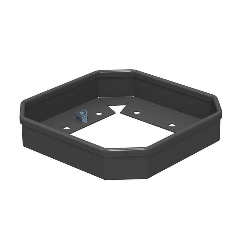 OBO Bettermann Vertr - Abdeckung für Anbaumodul Installationssäule Schutzrahmen ISSHS4SR40