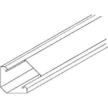 Niedax - Eckkanal LFK-Unterteil PLU 120-78 B − 2 Meter
