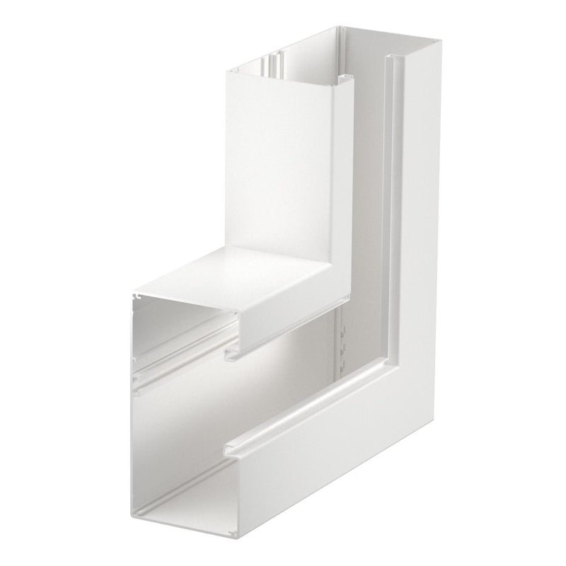 OBO Bettermann - Flachwinkel für Geräteeinbaukanal Flachwinkel GA-AFS90170RW 90x170mm