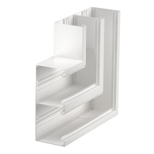 OBO Bettermann - Flachwinkel für Geräteeinbaukanal Flachwinkel GA-DF90210RW 90x210mm