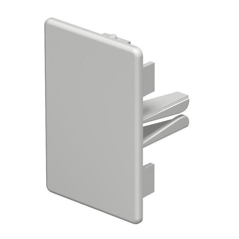 OBO Bettermann - Endstück für Leitungsführungskanal Endstück halogenfrei WDKH-E40060LGR 40x60mm, PC/ABS, lgr − 10 Stück