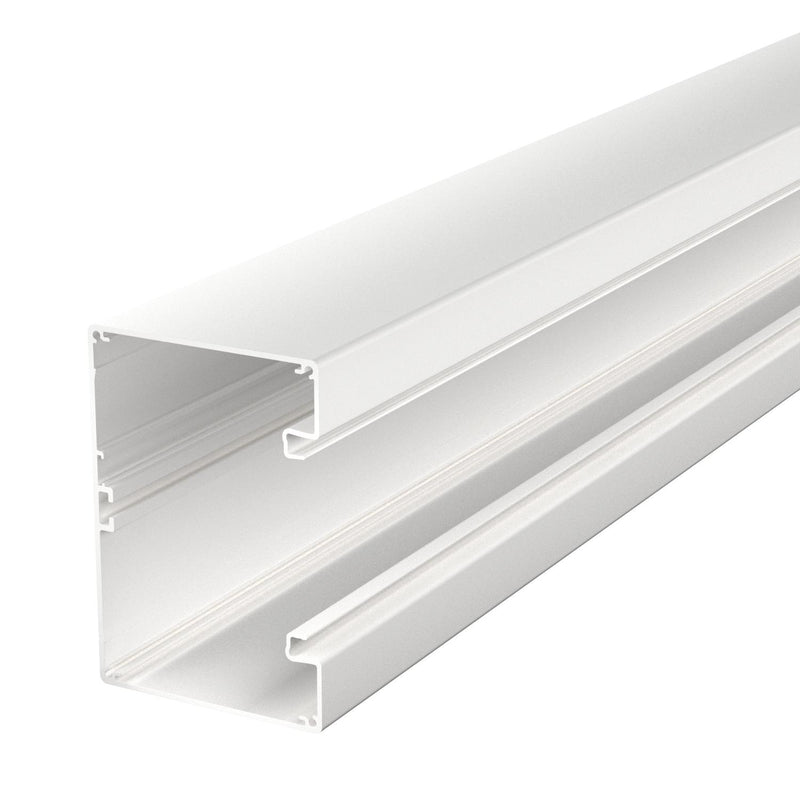 OBO Bettermann - Geräteeinbaukanal o. OT GA-S90130RW 90x130x2000mm, Alu − 2 Meter