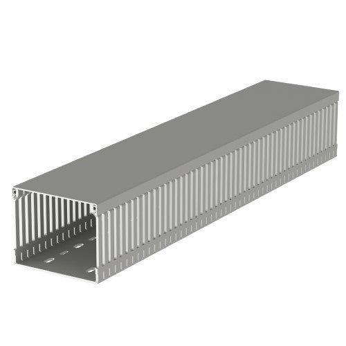 Unex - Verdrahtungskanal gr 80.100.77 RAL7030 80x100 − 2 Meter