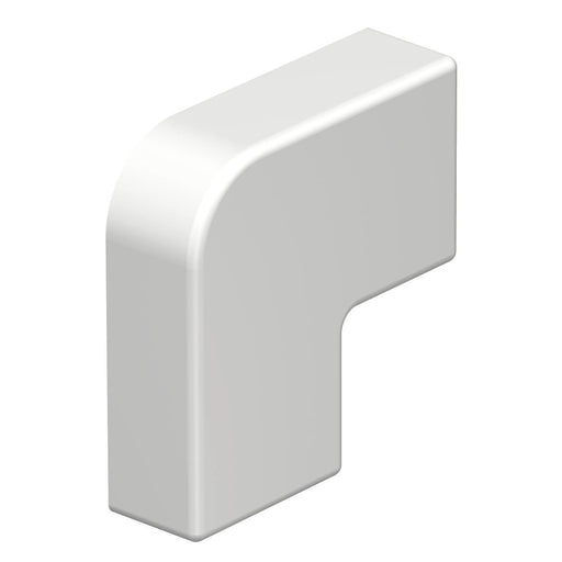 OBO Bettermann - Flachwinkel für Leitungführungskanal Flachwinkelhaube WDKH-F10020RW rws, halogenfrei − 4 Stück
