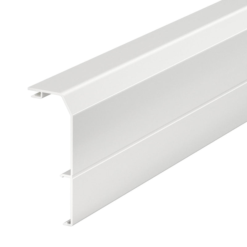 Rehau - Oberteil für Sockelleistenkanal RAUDUO Oberteil RD OT40105 rws 40/105 rws − 2 Meter