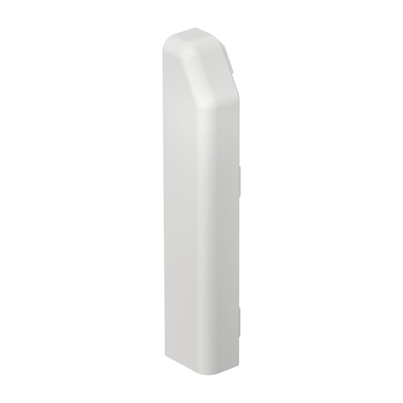 Rehau - Endstück für Sockelleistenkanal SL Endstück links SL ESli20110 rws 20/110 rws − 10 Stück