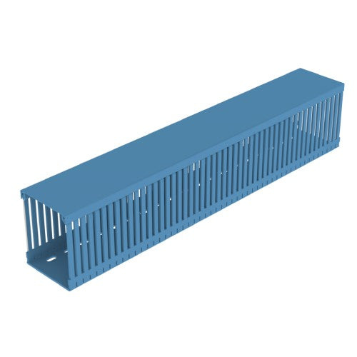Unex - Verdrahtungskanal bl 7710080-06 RAL5012 100x80 − 16 Meter