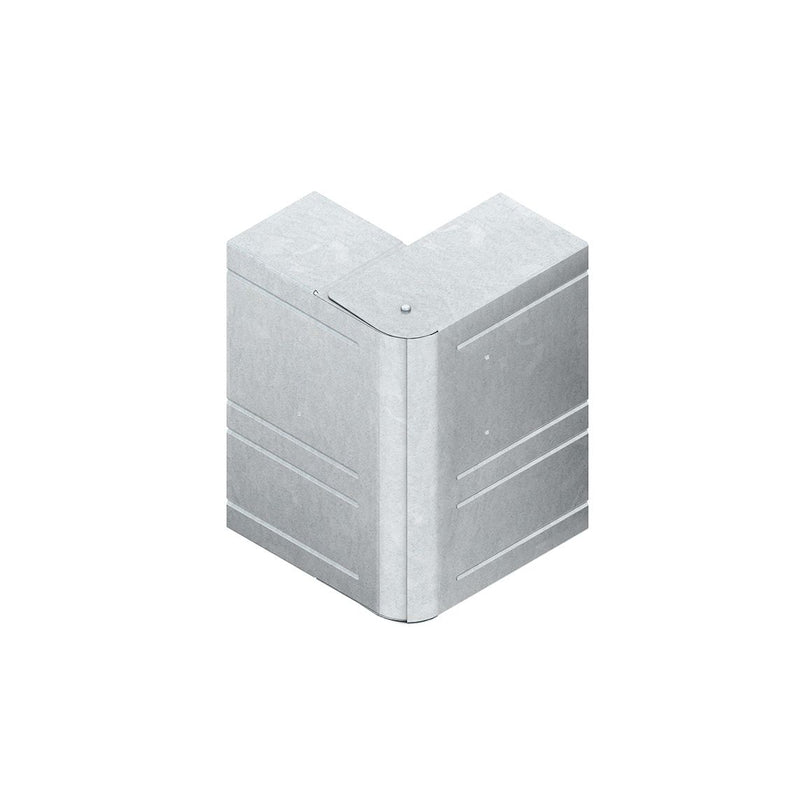 Niedax - Außeneck für Geräteeinbaukanal GK-Außeneck 90Gr. DKAV 170-78T100 S 170x100mm