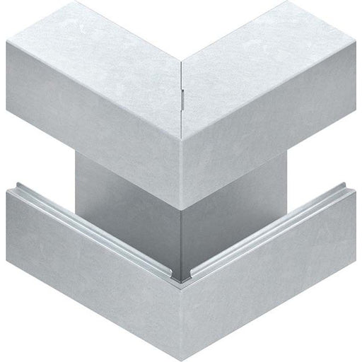 Niedax - Außeneck für Geräteeinbaukanal GK-Außeneck 90Gr. GKA 220-78T80 WA 220x80mm