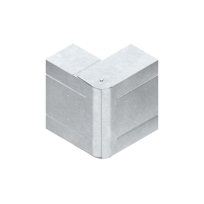 Niedax - Außeneck für Geräteeinbaukanal GK-Außeneck 90Gr. GKAV 170-78T80 S 170x80mm