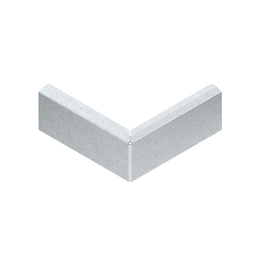 Niedax - Oberteil für Eck Geräteeinbaukanal GK-Außeneckblende GKE 38/100 WA Höhe 38mm