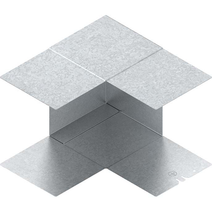 Niedax - Inneneck für Geräteeinbaukanal GK-Inneneckeinsatz 90Gr. GKIE 170T100 WA 170x100mm