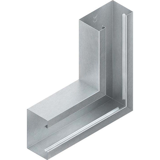 Niedax - Flachwinkel für Geräteeinbaukanal GK-Vertikaleck 90Gr. GKV 110-78T80 WA 110x80mm