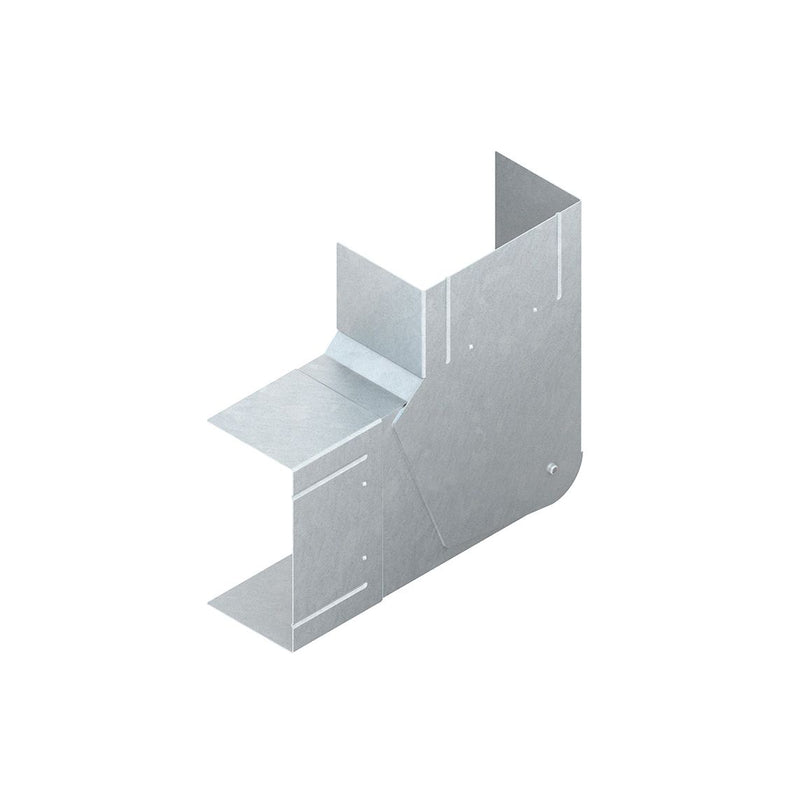 Niedax - Flachwinkel für Geräteeinbaukanal GK-Vertikaleck 90Gr. GKVV 220-78T100 S 220x100mm − 2 Stück