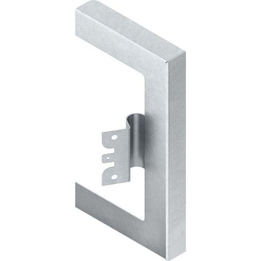 Niedax - Wandanschlussblende für Geräteeinbaukanal GK-Wandabschlussblende re GWBR 213T80 WA 254x80mm