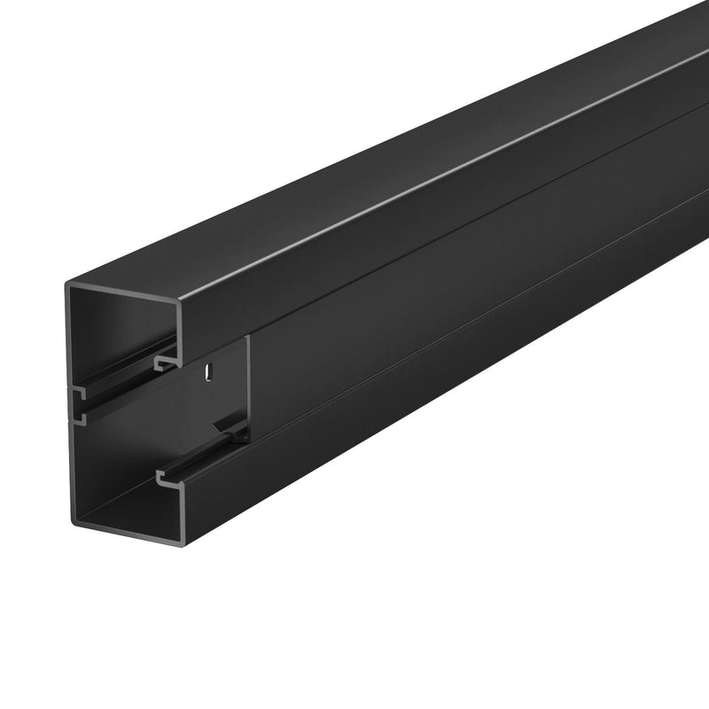 OBO Bettermann - Geräteeinbaukanal GK-53100SW 53x100x2000 PVC sw − 12 Meter