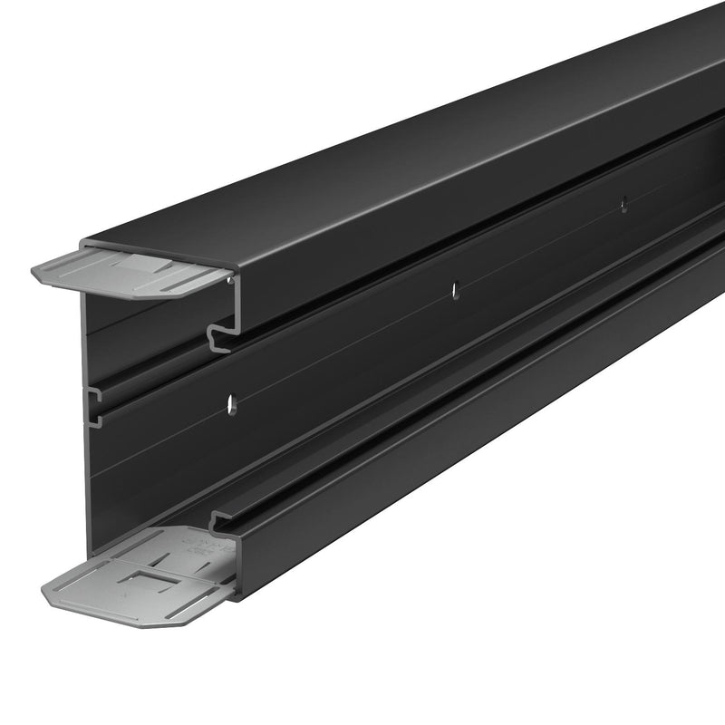 OBO Bettermann - Geräteeinbaukanal GK-70130SW 2000x130x70 PVC − 2 Meter