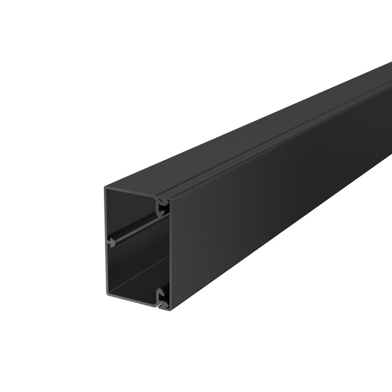 OBO Bettermann - Leitungsführungskanal Wand- und Deckenkanal WDK40060SW 2000x60x40 PVC sw − 2 Meter