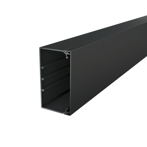 OBO Bettermann - Leitungsführungskanal Wand- und Deckenkanal WDK60110SW 2000x110x60 PVC sw − 2 Meter