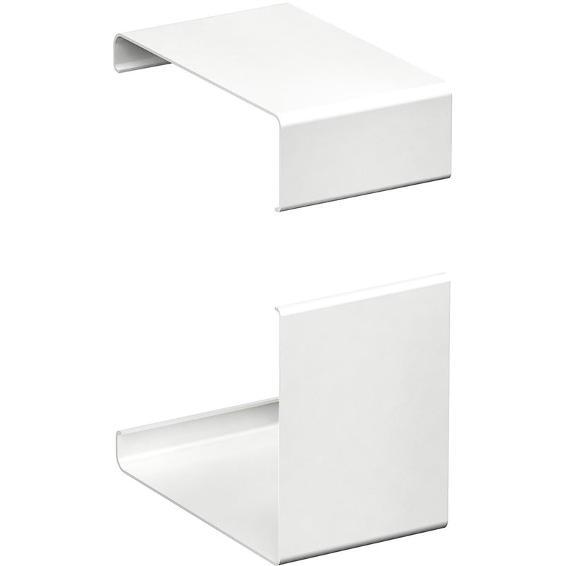 Schneider Electric - Sägeschnittabdeckung für Geräteeinbaukanal INKA / TEK Ausgleichsstück 5590075 161-3/72 RAL9016
