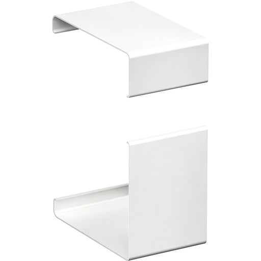 Schneider Electric - Sägeschnittabdeckung für Geräteeinbaukanal INKA / TEK Ausgleichsstück 5590075 161-3/72 RAL9016