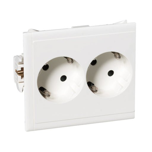 Schneider Electric - Steckdose Doppelsteckdose DATA 5940015 CYB-PS 37grad Slave