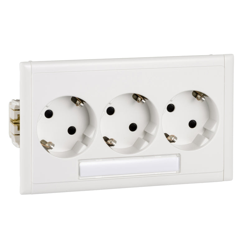 Schneider Electric - Steckdose CYB-PS 5940110 37Grd. Weiß NCS