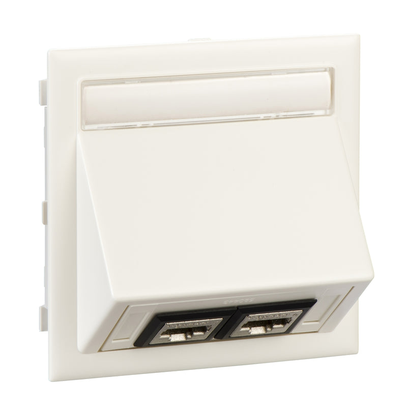 Schneider Electric - Modularer Steckverbinder Dateneinsatz CYB-DP 5974107 RAL9010 Actassi 250