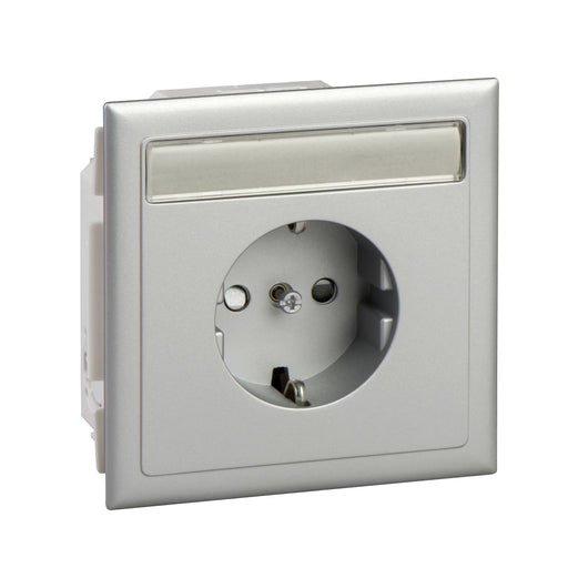 Schneider Electric - Steckdose Schutzsteckdose 1-fach 5975002 Einbaudose Alueffekt