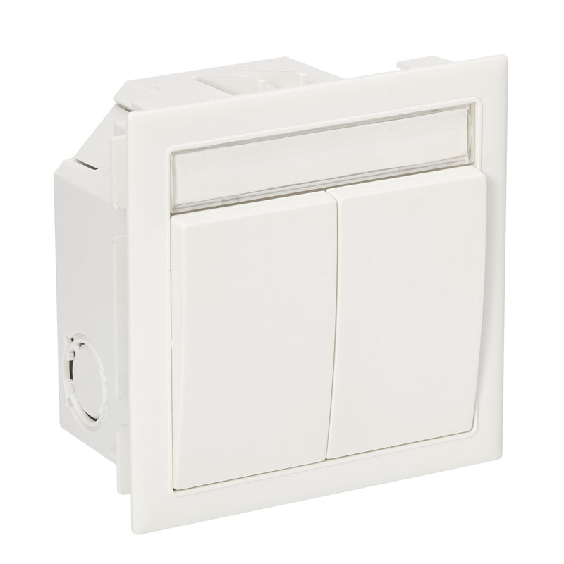 Schneider Electric - Installationsschalter Ausschalter 2-polig 5980032 inkl. Einbaudose