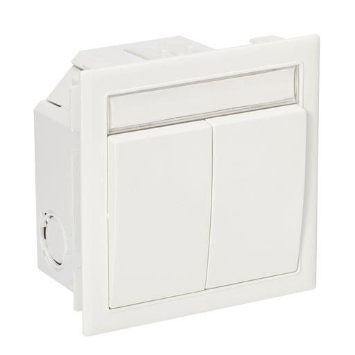 Schneider Electric - Installationsschalter Ausschalter 2-polig 5980032 inkl. Einbaudose