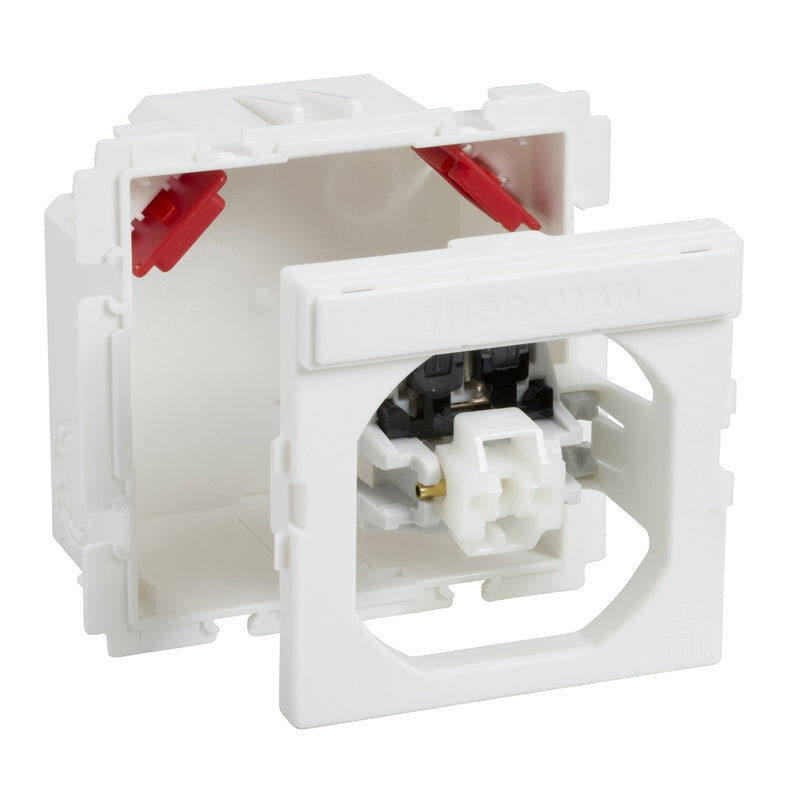 Schneider Electric - Installationsschalter Taster 250V 16A 1polig 5980206 mit Dose ohne Wippe