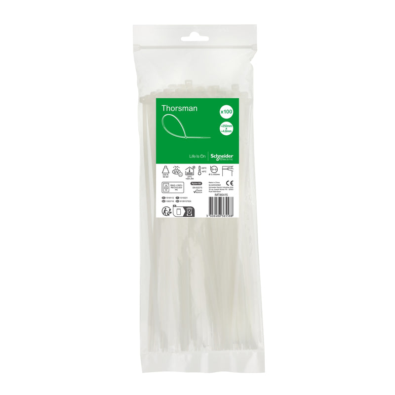 Schneider Electric - Kabelbinder Thorsman IMT46415 250x4,8mm VPE=100Stk