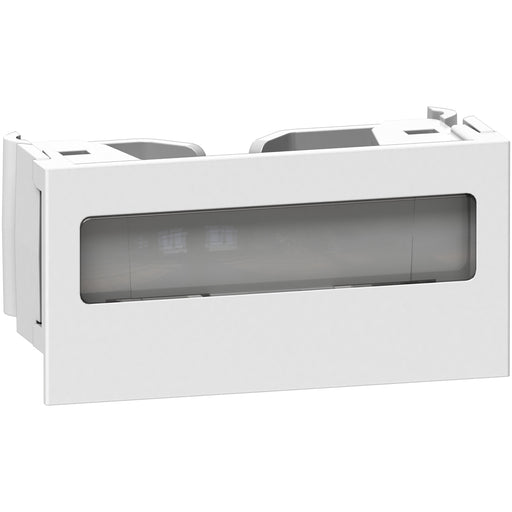 Schneider Electric - Bezeichnungsmaterial für Installationsschalterprogramme Unica Beschriftung weiß ISM10920P Schriftfeld Optiline − 10 Stück