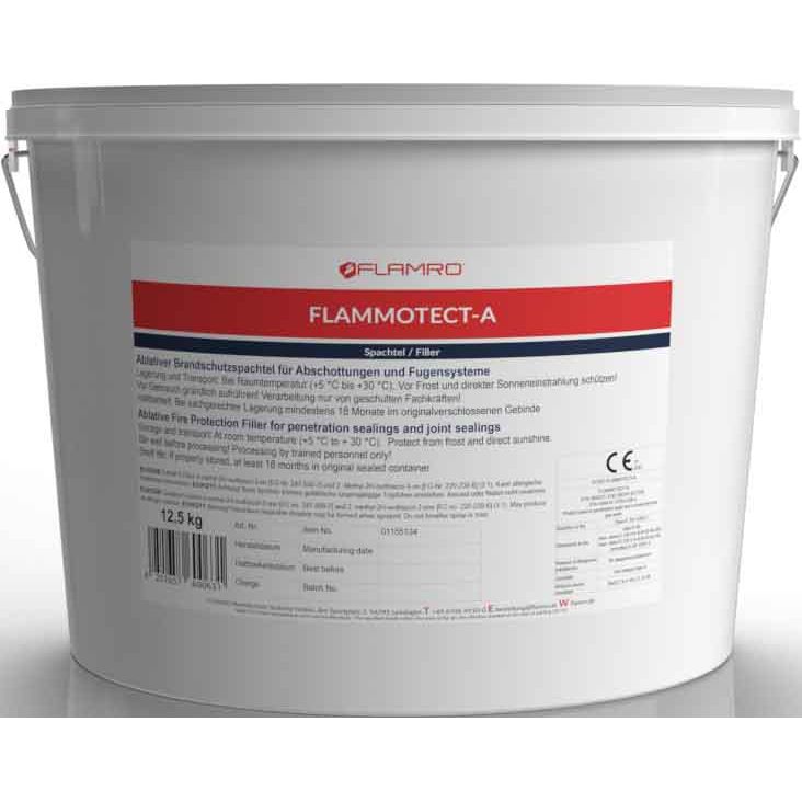 FLAMRO Brandschutz - Brandschutzbeschichtung/-bandage/-schaum/-dichtstoff Abl. Brandschutzbesch. 01155134 Spachtel 12,5kg