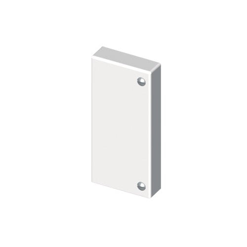 Unex - Endstück für Leitungsführungskanal Endstück weiß 73382-2 RAL9010 60X90 U24X − 6 Stück