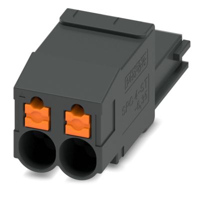 Phoenix Contact - Kabelsteckverbinder für Leiterplattensteckverbinder Leiterplattenstecker SPC 4/ 2-ST-6,35 − 50 Stück