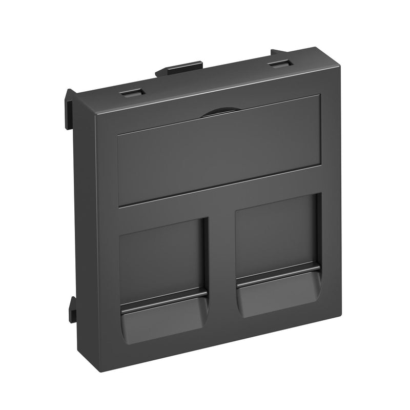 OBO Bettermann - Einsatz/Abdeckung für Kommunikationstechnik Datentechnikträger DTG-2EP SWGR1