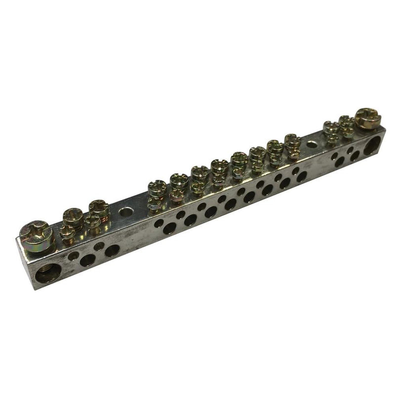 Erico - Potentialausgleich-Schiene Erd.-/N-Leit.Sammelschiene EBD26AL dopp. 26Abg.Verz.Alu − 10 Stück