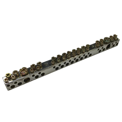 Erico - Potentialausgleich-Schiene Erd.-/N-Leit.Sammelschiene EBD34AL dopp. 34Abg.Verz.Alu − 10 Stück