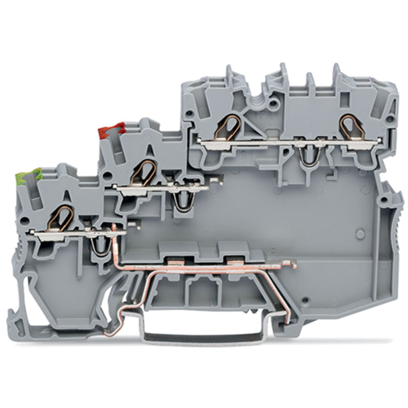 WAGO - Initiator/Aktor-Reihenklemme 3-Leiter-Aktorenklemme 2000-5317/101-000 für NPN-(minus-) − 50 Stück