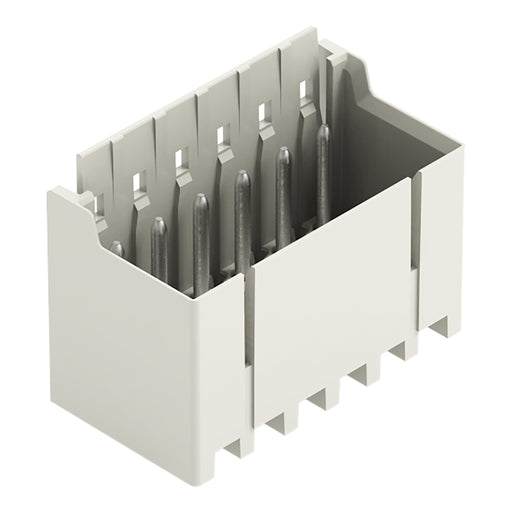 WAGO - Leiterplattensteckverbinder THR-Stiftleiste Lötstift 2091-1406/200-000 1,0mm,gerade,lgr − 100 Stück