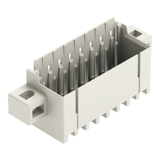 WAGO - Leiterplattensteckverbinder THR-Stiftleiste Lötstift 2091-1408/205-000 1,0mm,gerade,lgr − 100 Stück