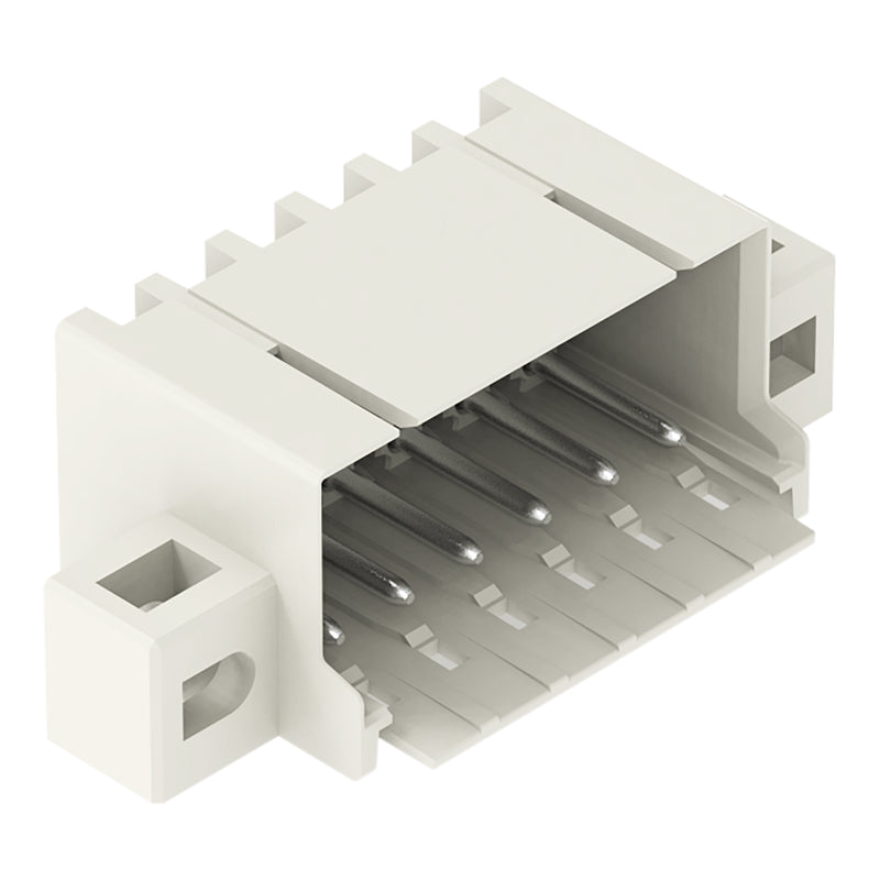 WAGO - Leiterplattensteckverbinder THT-Stiftleiste Lötstift 2091-1426/005-000 1,0mm,abgew.,llgr − 100 Stück