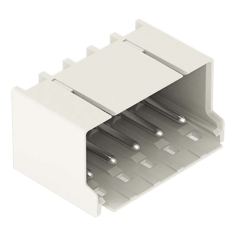 WAGO - Leiterplattensteckverbinder THR-Stiftleiste Lötstift 2092-1425/200-000 1,4mm,abgew.,lgr − 200 Stück